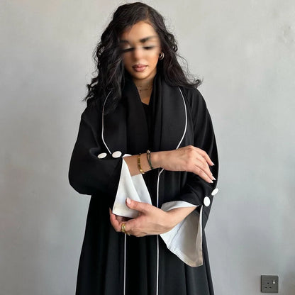 Eid Muslim Abaya for Women Party Dresses Jalabiya pleated abayas Ramadan Morocco Dubai Kaftan Islam Vestidos Arab Long Robe 2023--Color: wine red