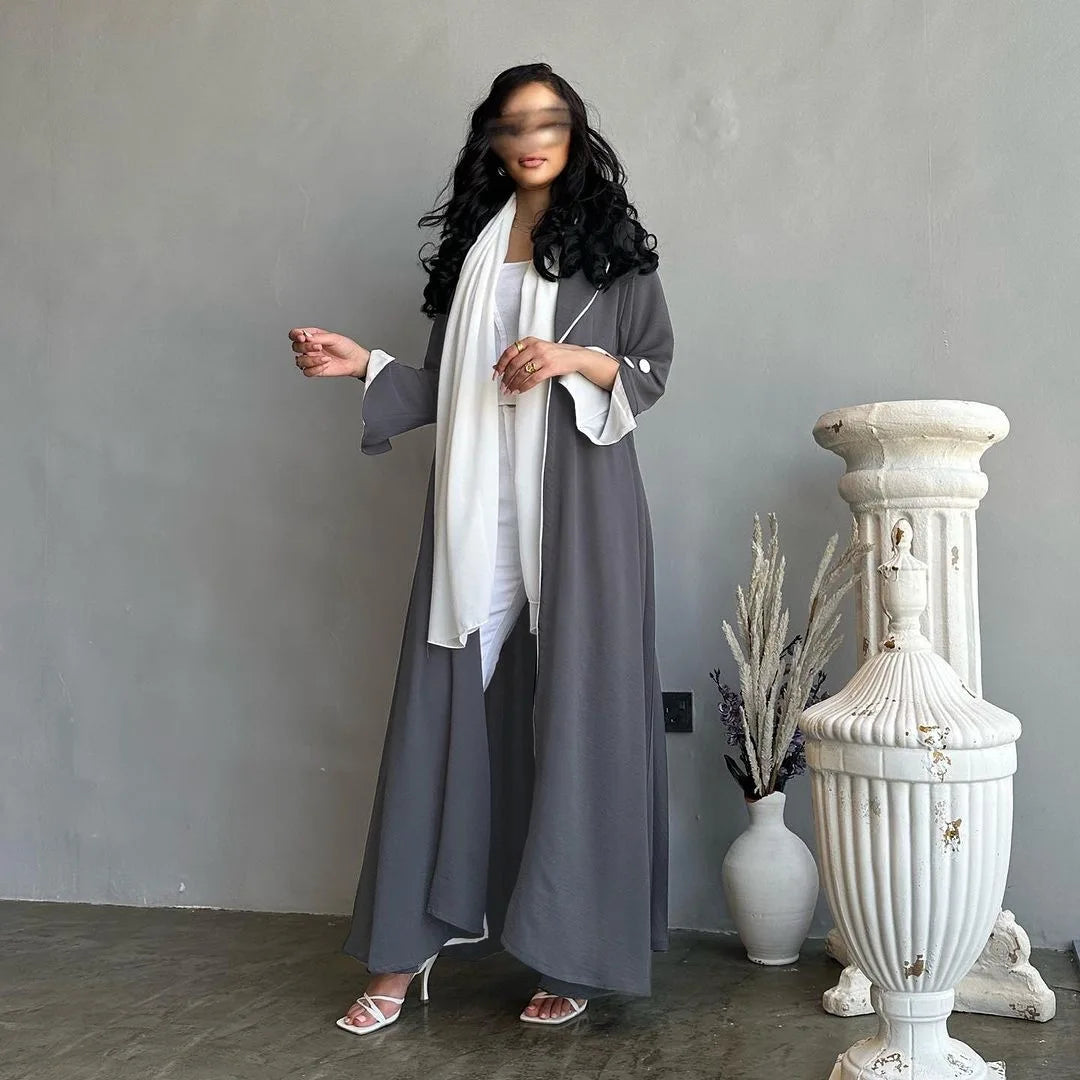 Eid Muslim Abaya for Women Party Dresses Jalabiya pleated abayas Ramadan Morocco Dubai Kaftan Islam Vestidos Arab Long Robe 2023--Color: wine red