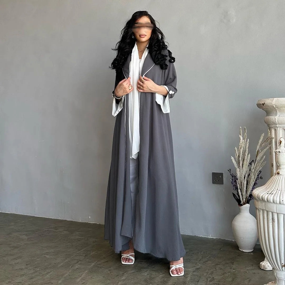 Eid Muslim Abaya for Women Party Dresses Jalabiya pleated abayas Ramadan Morocco Dubai Kaftan Islam Vestidos Arab Long Robe 2023--Color: wine red