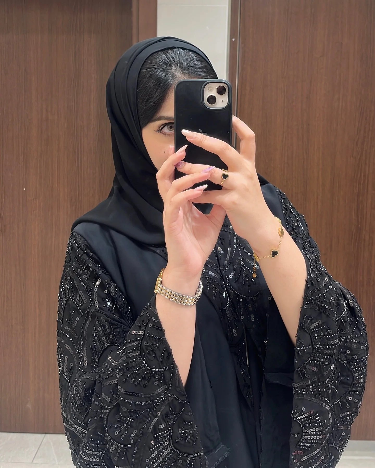 Abayas for Woman 2025 New Dubai Luxury Kaftan Kebaya Muslim Dresses Abaya Femme Abayas Femme Islam Modest Breathable Wife--Color: 0581black hijab