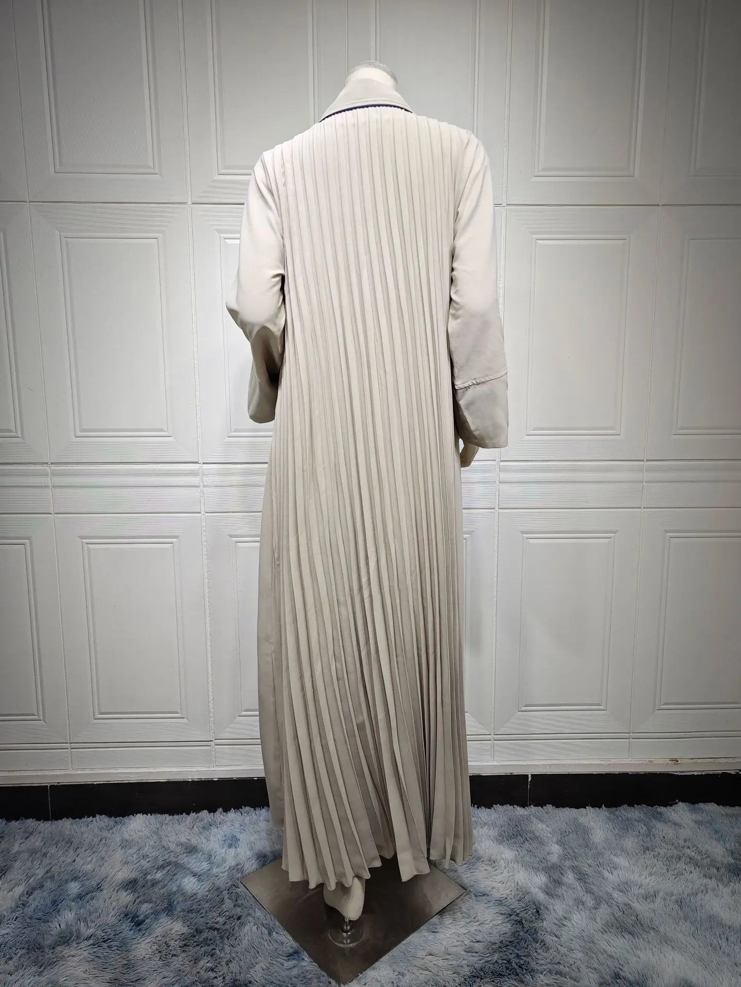 Eid Muslim Abaya for Women Party Dresses Jalabiya pleated abayas Ramadan Morocco Dubai Kaftan Islam Vestidos Arab Long Robe 2023--Color: wine red