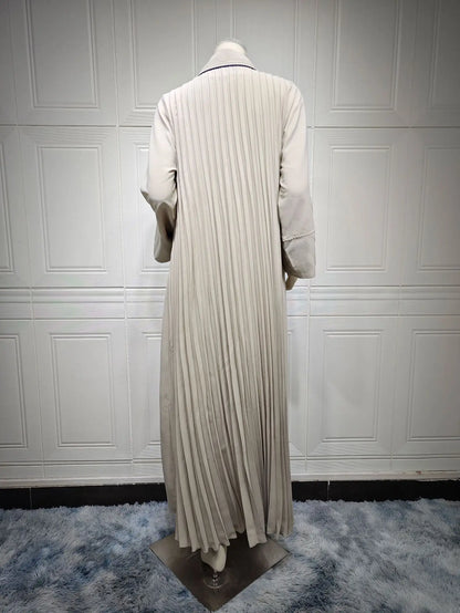 Eid Muslim Abaya for Women Party Dresses Jalabiya pleated abayas Ramadan Morocco Dubai Kaftan Islam Vestidos Arab Long Robe 2023--Color: wine red