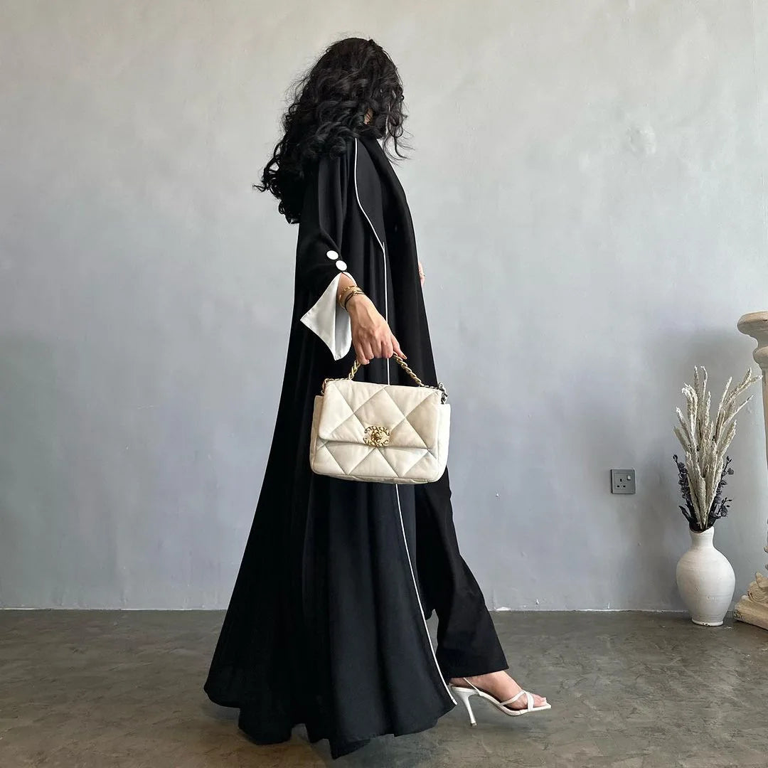 Eid Muslim Abaya for Women Party Dresses Jalabiya pleated abayas Ramadan Morocco Dubai Kaftan Islam Vestidos Arab Long Robe 2023--Color: wine red